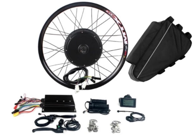 2000w Ebike Kit With A 52v 30ah Battery