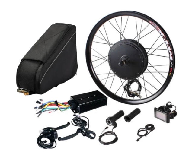 5000w Ebike Kit With A 72v 30ah Battery