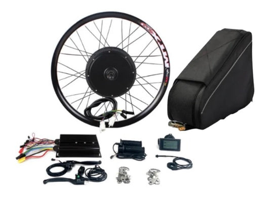 3000w Ebike Kit With A 72v 30ah Battery
