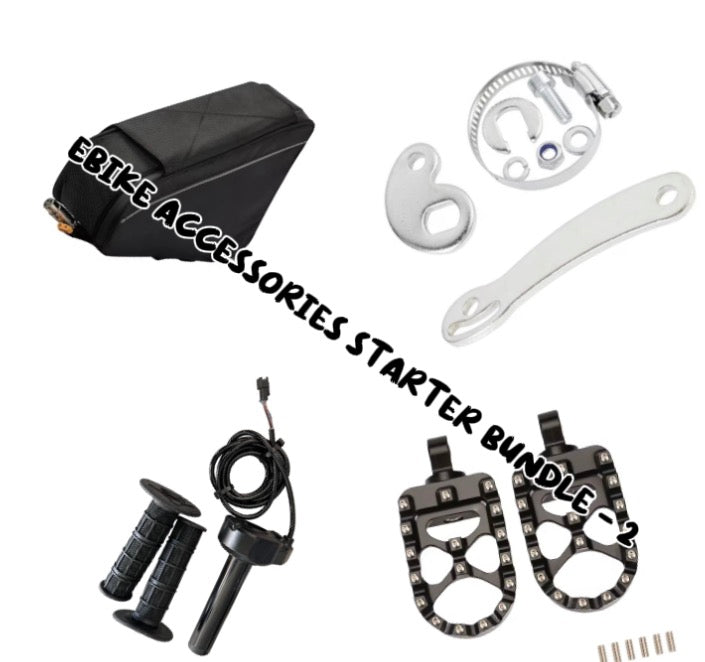 Ebike Accessories Starter Bundle - 2